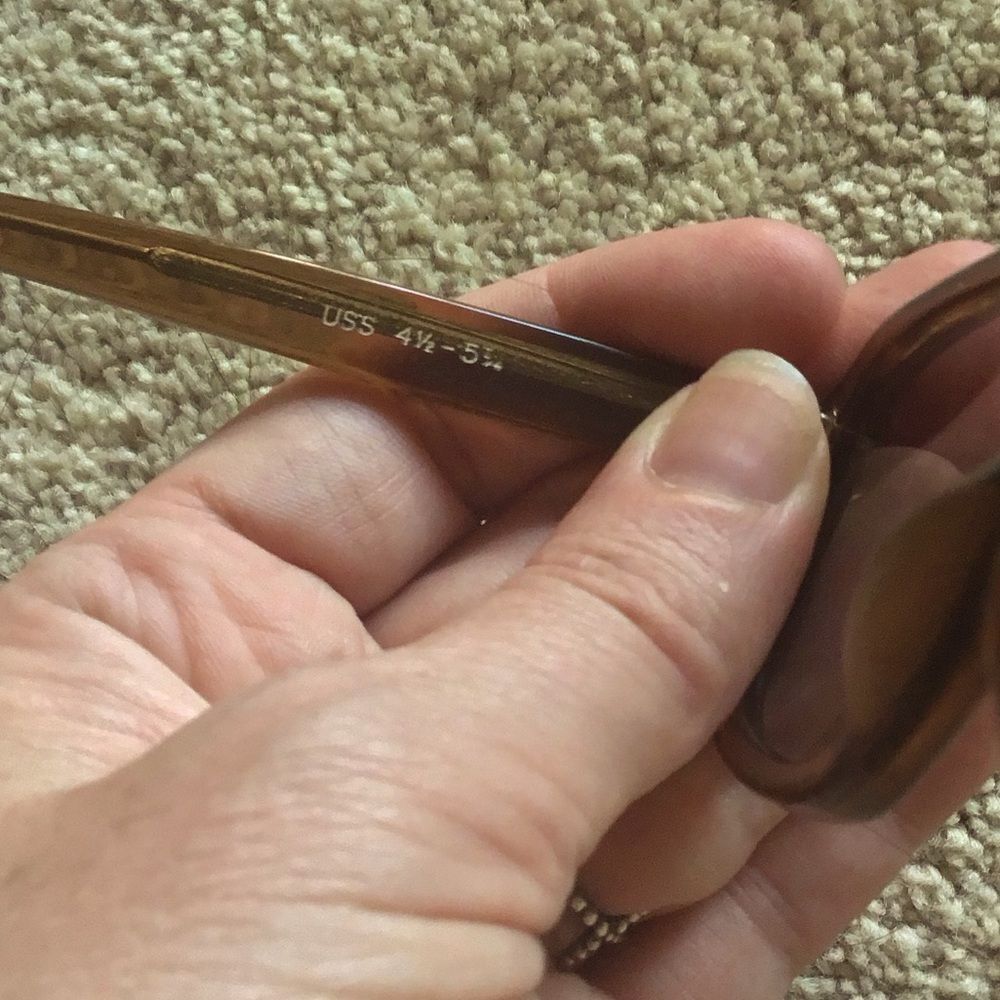 USS Halo Vintage War Issued Hornrimmed Eyeglasse Frames Halo 1960's Unisex - Picture 4 of 10